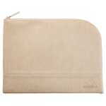 Rhodia Etui Zip KLeder 21x28 beige