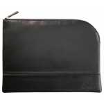 Rhodia Etui Zip KLeder 21x28 sw