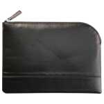 Rhodia Etui Zip KLeder 16x22 sw