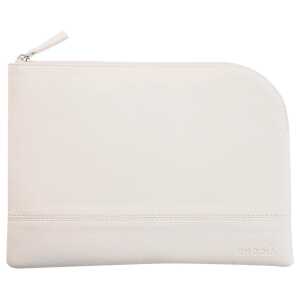 Rhodia Etui Zip KLeder 16x22 weiß