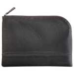 Rhodia Etui Zip KLeder 16x22 titan