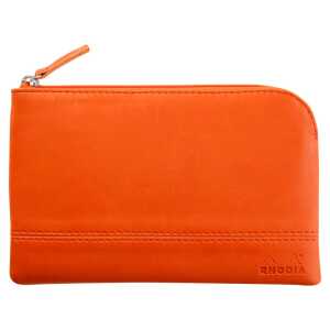 Rhodia Etui Zip KLeder 11x17 mandar