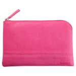 Rhodia Etui Zip KLeder 11x17 fuchs