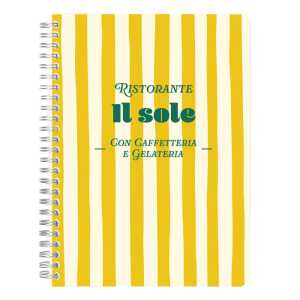 Dolce Spiralheft A5 74Bl linRd st