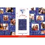 Frida Kahlo, Satintuch 70x70cm