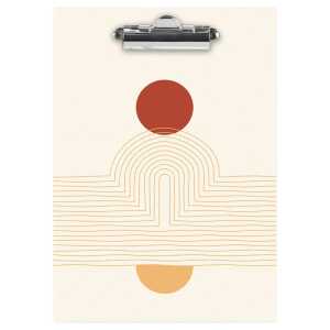 Terrakotta Klemmbrett 23x33cm