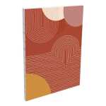 Terrakotta Notizbuch A6 144S lin st