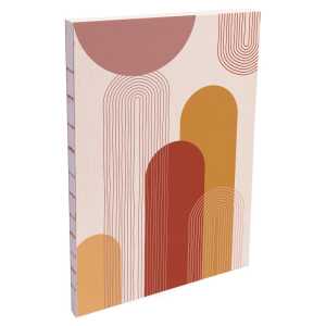 Terrakotta-Notizbuch A5 160S lin St