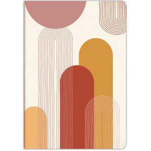 Terrakotta-Notizbuch A4 96S linR st