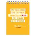 Jemedisais, Spiralblock A6 80Bl lin