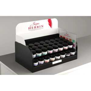 Kalligraphie-Tintendisplay leer