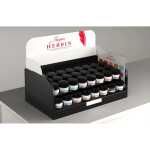 Kalligraphie-Tintendisplay leer