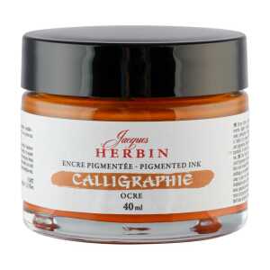 Kalligraphietinte ocre 40ml