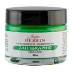 Kalligraphietinte vert Japon 40ml