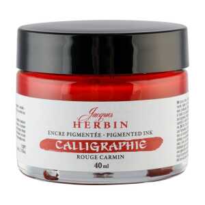 Kalligraphietinte rouge Carmin 40ml