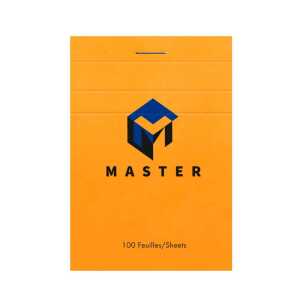 Masterblock A7 100 Bl 70g Kartiert