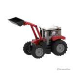BRIXIES Plus Bausteinsatz Massey Ferguson S5 mit Frontlder 1