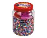 Hama Bügelperlen rot/pink 7000 Stück Dose