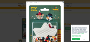 Hama Bügelperlen midi Weihnachtsmotive 450 Stück Blister