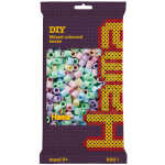 Hama Bügelperlen Pastellmix 500 Stück Beutel