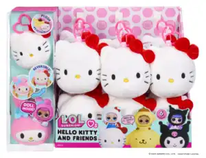 MGA L.O.L. Surprise Loves Hello Kitty Reversible Plush Surprise