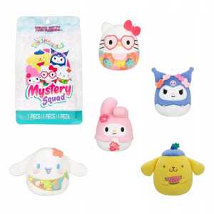 Squishmallows Plüsch Mystery Squad Hello Kitty 12,5cm 5fach sortiert Foil Bag