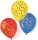 Luftballons Konfetti mehrfarbig 27,5cm 6 Stück