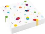 Servietten Confetti Happy Birthday 33x33cm 20 Stück