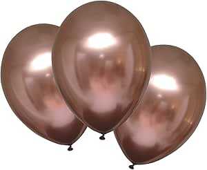 Luftballons Satin Luxe kupfer 27,5cm 6 Stück