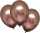 Luftballons Satin Luxe kupfer 27,5cm 6 Stück
