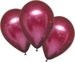 Luftballons Satin Luxe granatapfel 27,5cm 6 Stück
