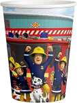 Pappbecher Feuerwehrmann Sam 250ml 8 Stück