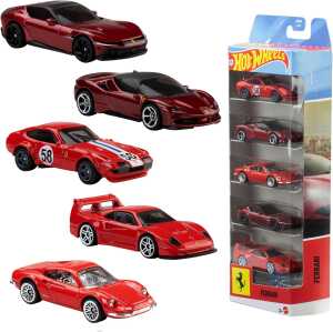 Hot Wheels Ferrari 5 Stück
