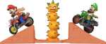 Hot Wheels Mario Kart Project Santa Tostarena Action Pack