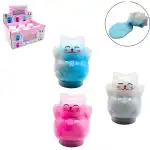 Glitzer Slime Kawaii Katze 3fach sortiert