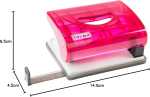 Idena Locher transluzent bis 16 Blatt pink