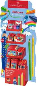 FABER-CASTELL Display Malspass für die Kleinsten
