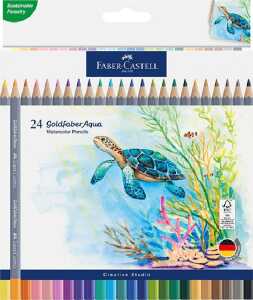 Faber-Castell Aquastift Gofa 24 Stück Kartonetui
