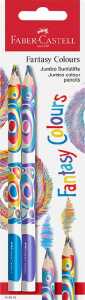 Faber-Castell Buntstift Jumbo Fantasy Colour 2 Stück Blister