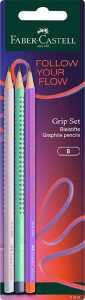 Faber-Castell Bleistiftset Flow Edition Grip