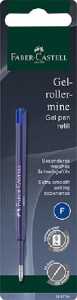 Faber-Castell Gelrollermine G2 F blau Blister