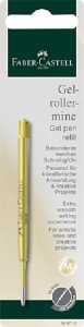 Faber-Castell Gelrollermine G2 M gold Blister