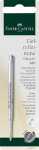Faber-Castell Gelrollermine G2 M silber Blister