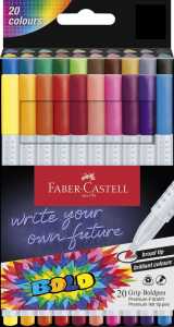 Faber-Castell Boldpen Grip 20 StÃ¼ck Kartonetui