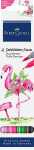 Faber-Castell Aqua Dual Marker Gofa Fluffy Flamingo 4...