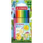 STABILO Filzstifte Pen 68 Mini Animal Vibes 8 Stück