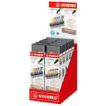 STABILO Display Fineliner point 88 & Fasermaler Pen 68 Click Set 10 Teile