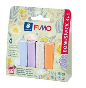 STAEDTLER FIMO Modelliermasse Soft spring pastell 4x25g