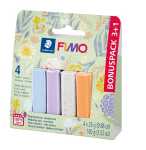 STAEDTLER FIMO Modelliermasse Soft spring pastell 4x25g