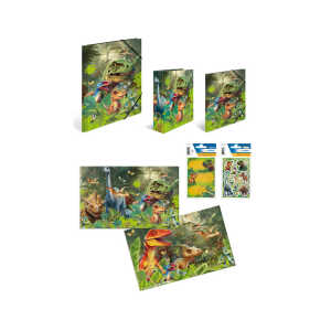 HERMA Display Dino World 76 Teile